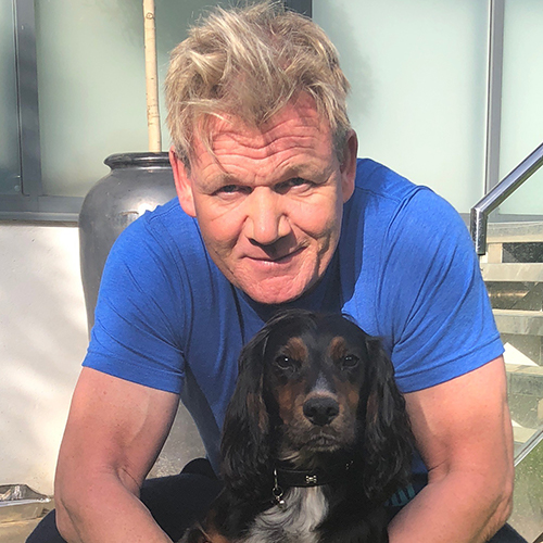 Gordon Ramsay with Bruno